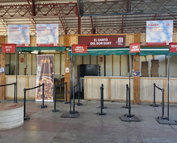 Alquiler de casetas gastronomicas para ferias en Valencia España